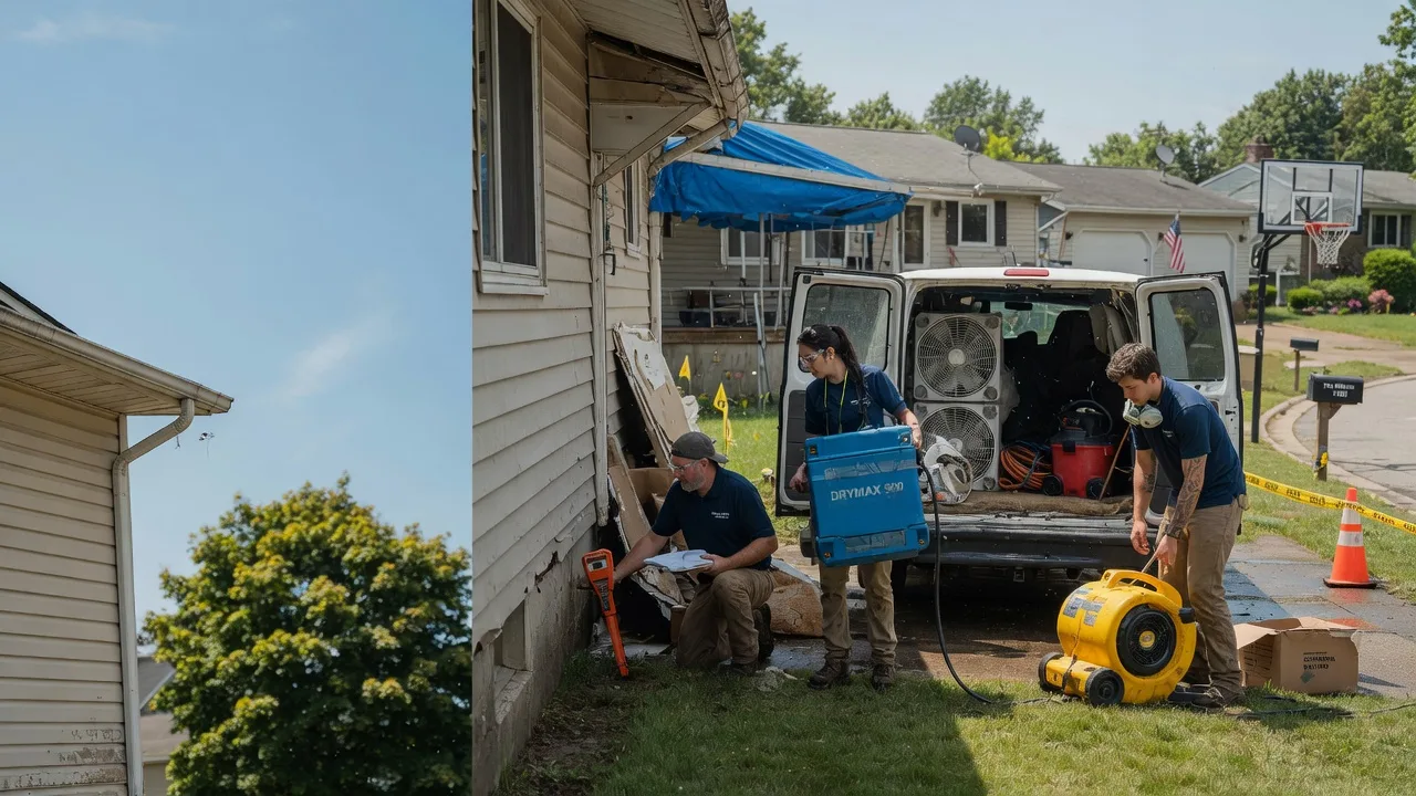 Ceiling Leak Cleanup in Port Royal, PA near me