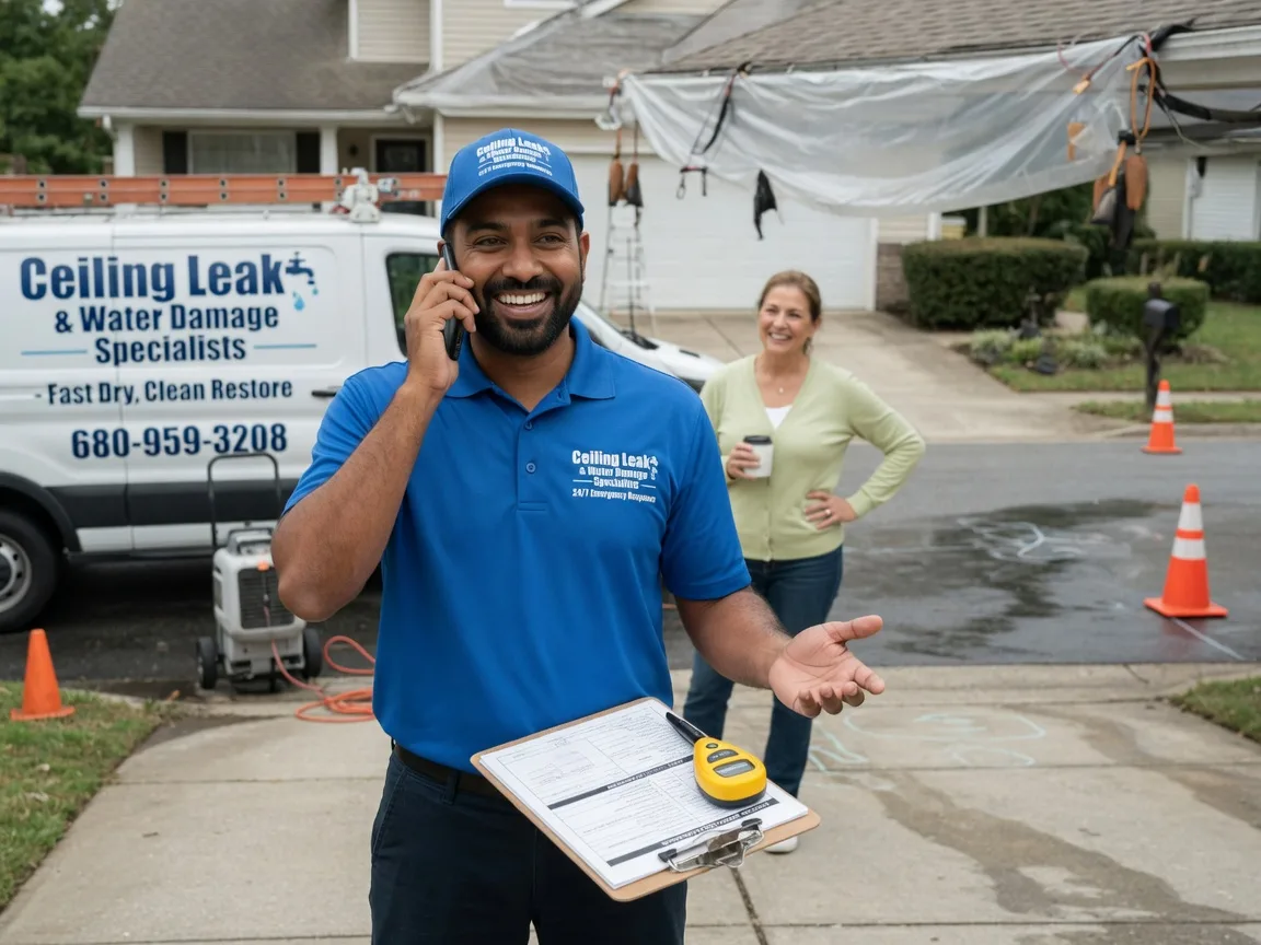 Ceiling Leak Cleanup Port Royal, PA FAQs